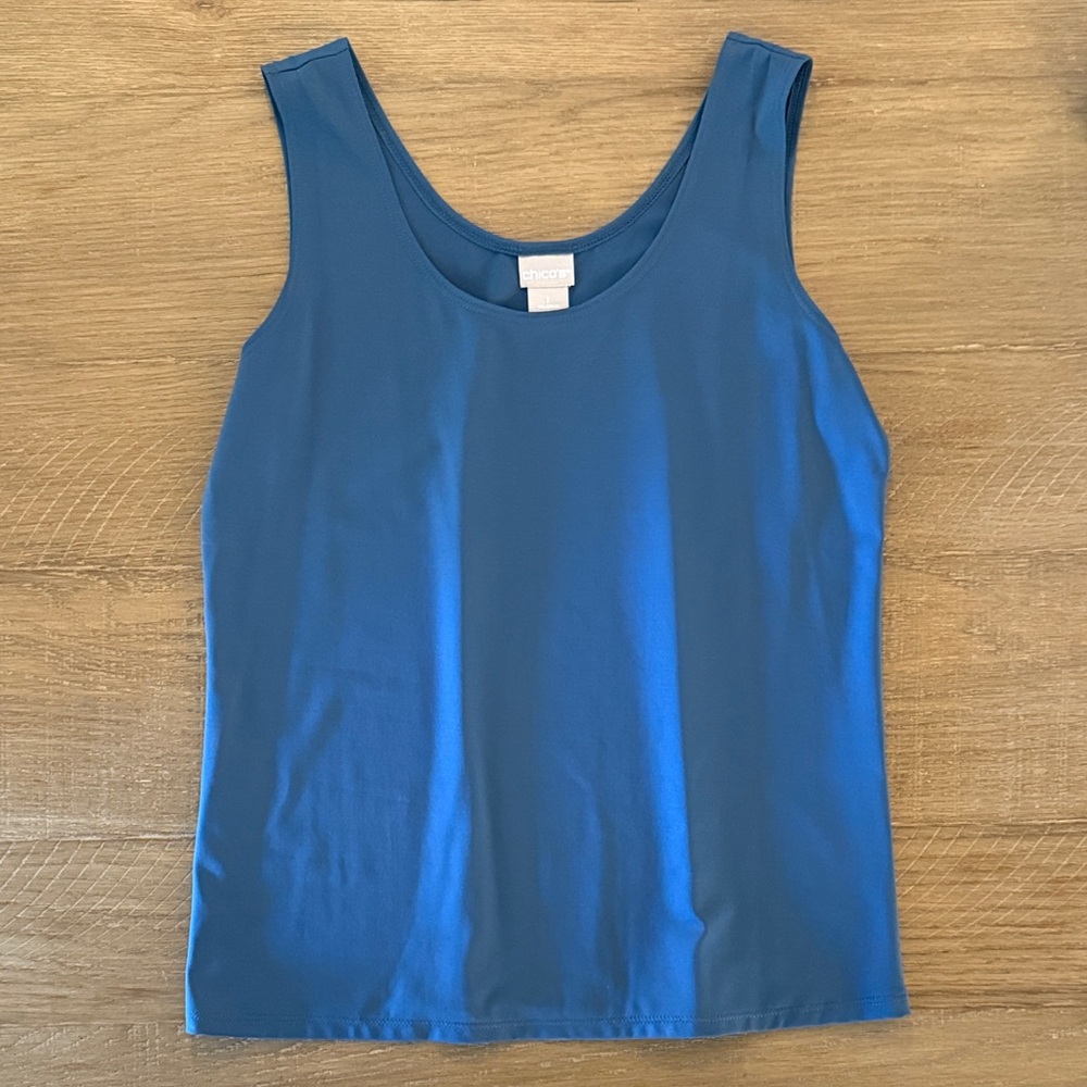 Chico's Vibrant Blue Tank Top